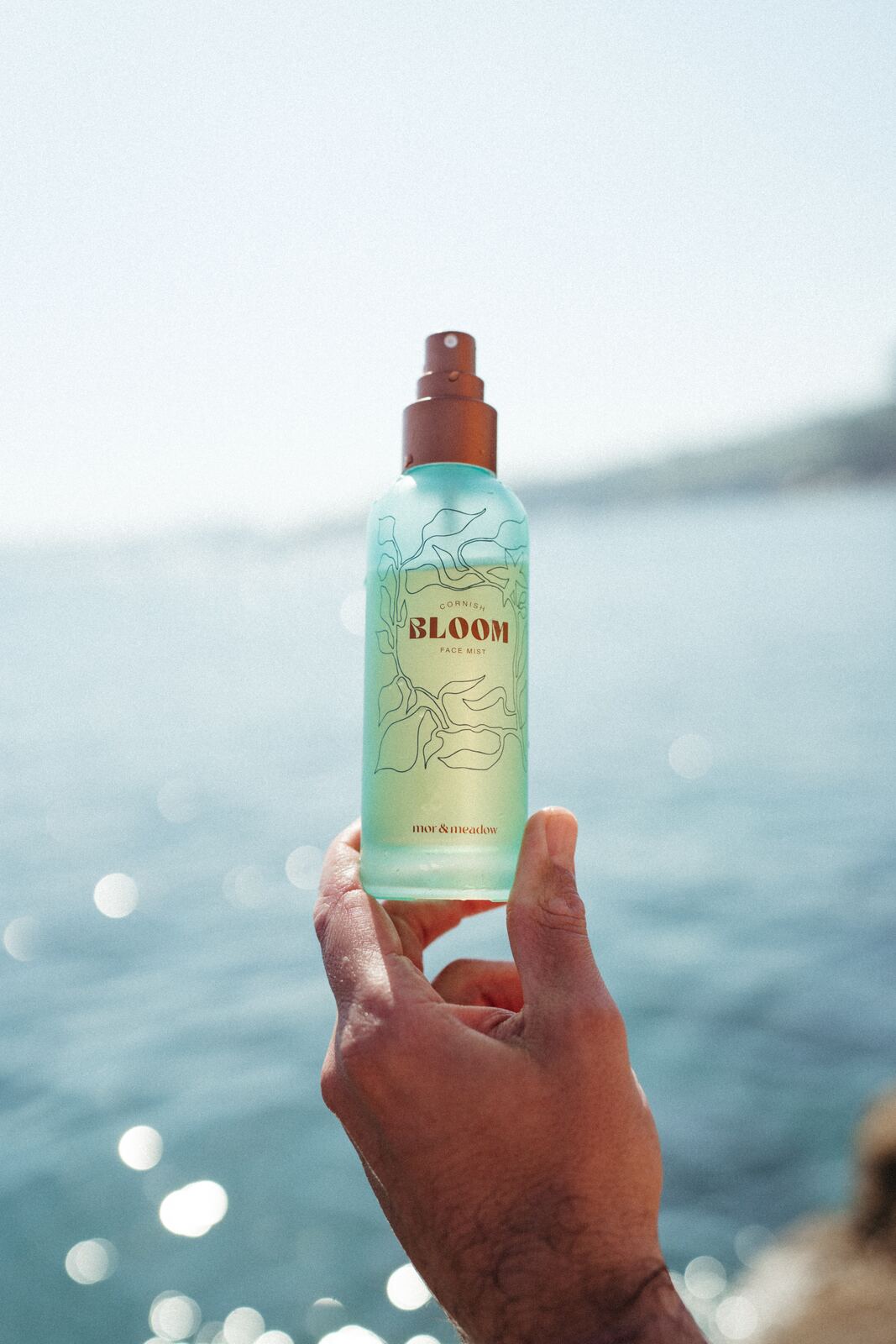 Bloom · against the shimmering sea